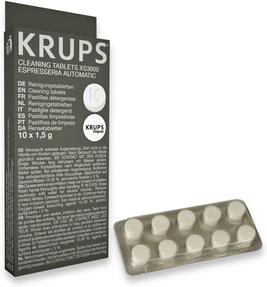 Pastillas Limpiadoras Krups - Pack de 10
