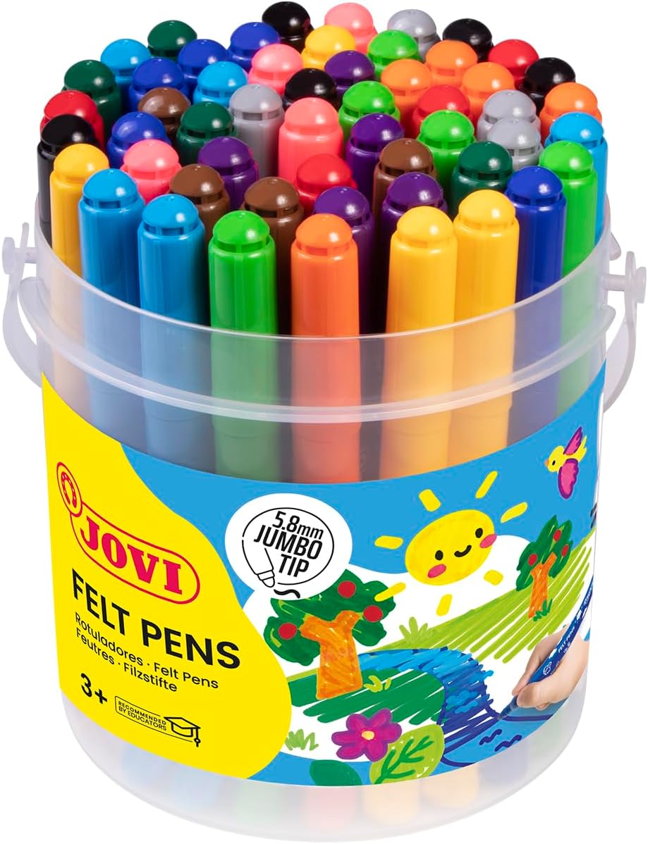 Rotuladores Multicolores Jovi - Pack de 48