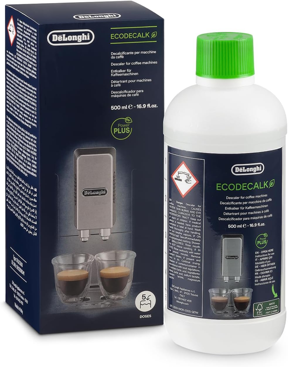 Descalcificador De'Longhi EcoDecalk 500ml