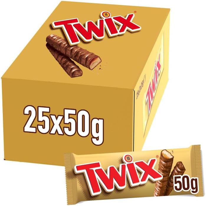 Pack de 25 Chocolatinas Twix