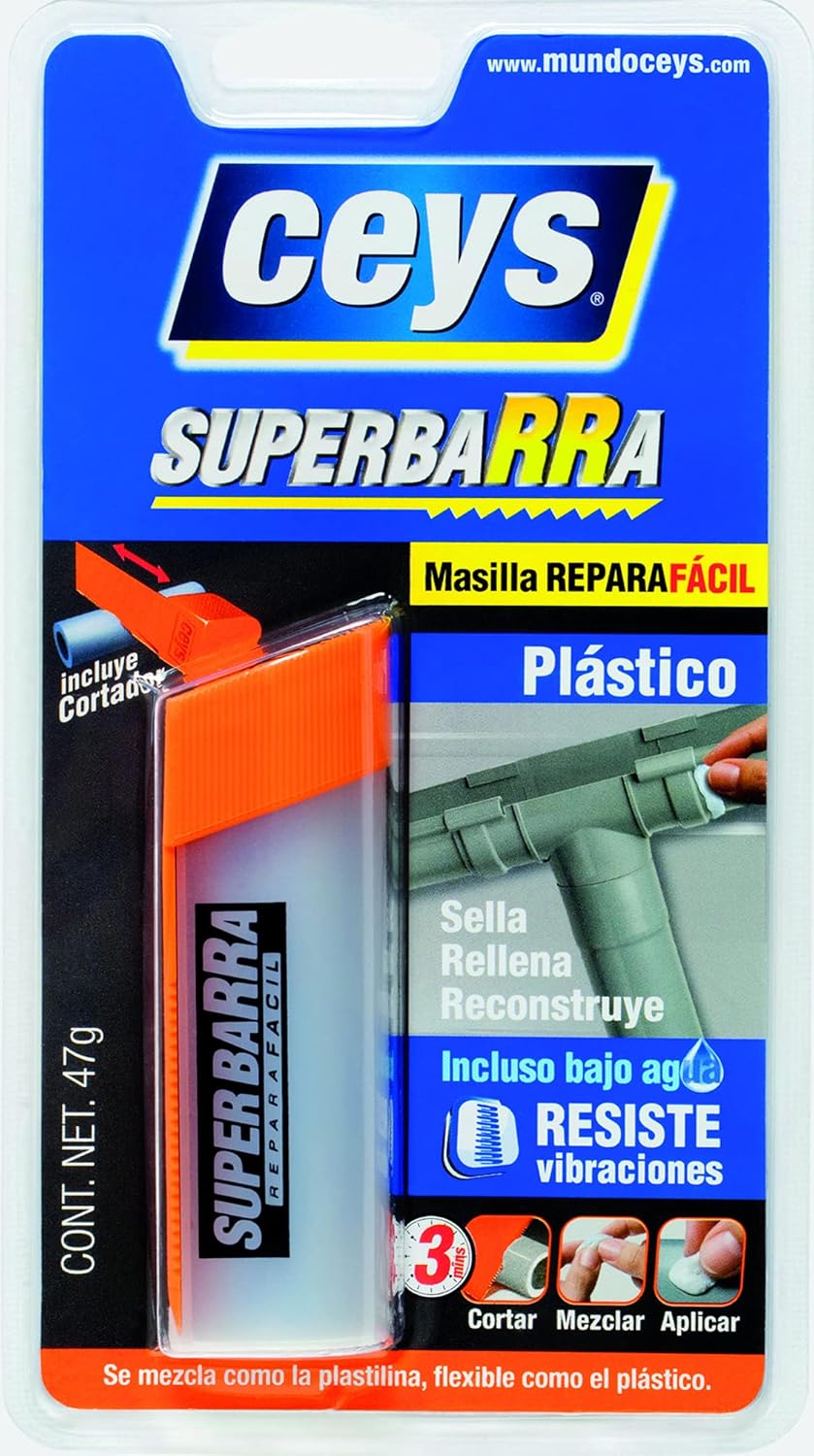 Ceys Super Barra para Plásticos