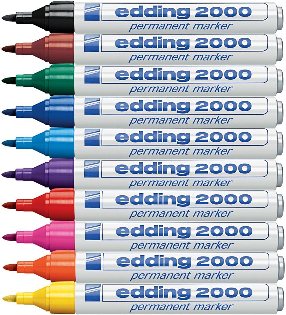 Set de 10 Rotuladores Permanentes Multicolores