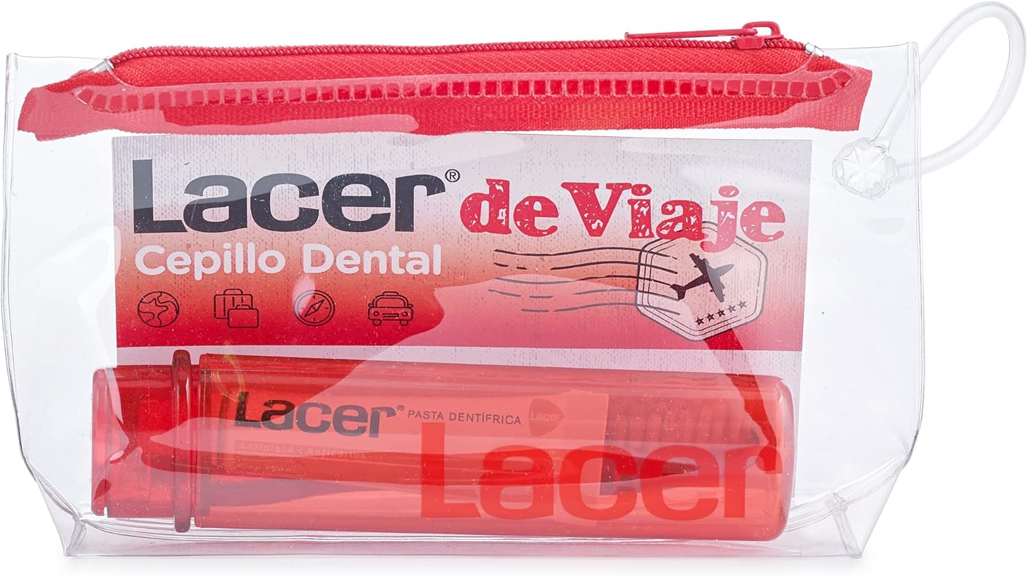 Cepillo de Dientes Lacer Viaje Compacto