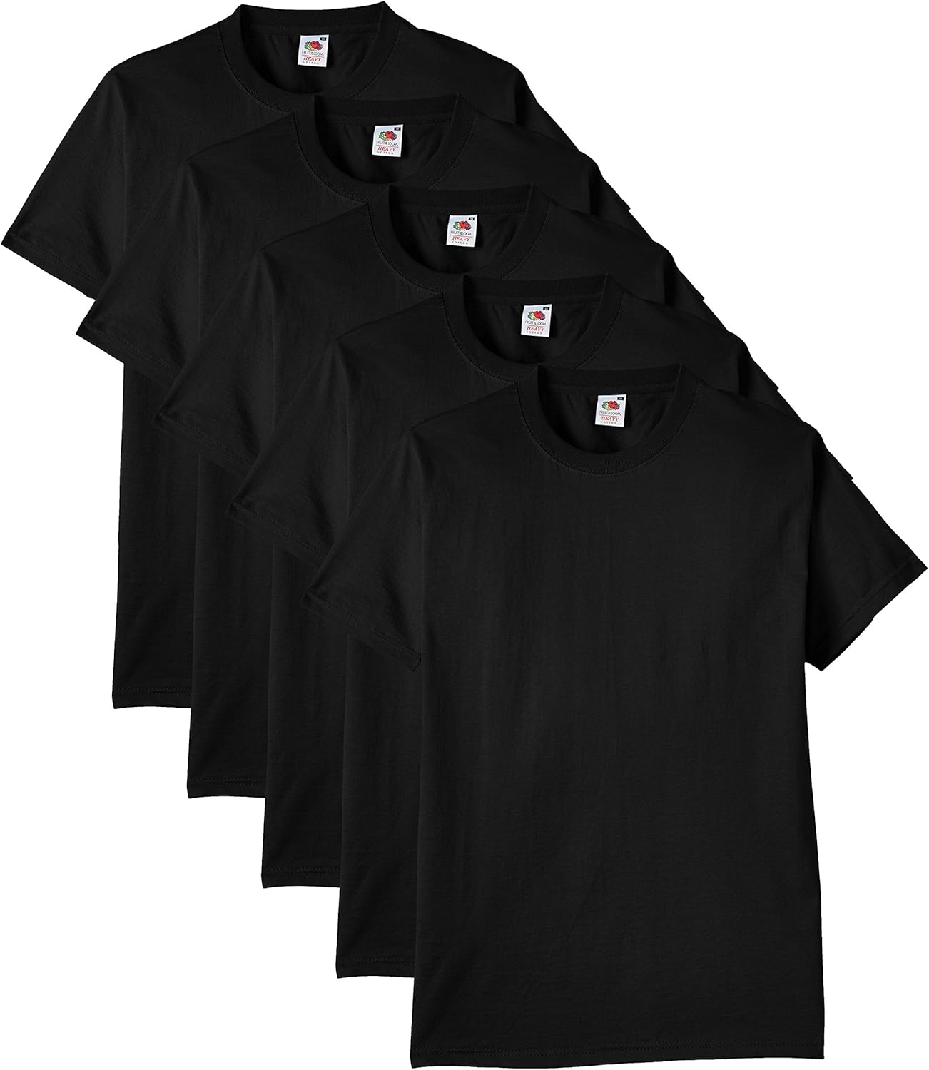 Pack de 5 Camisetas de Algodón para Hombre