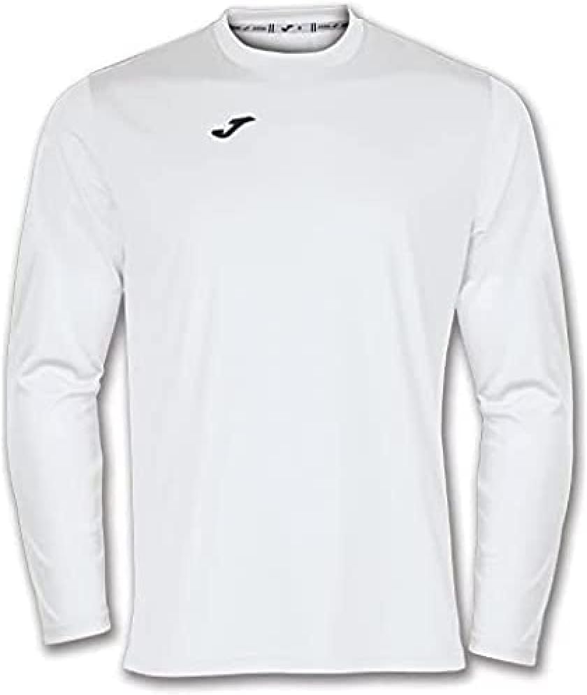 Camiseta Deportiva Manga Larga Joma - S - Blanco