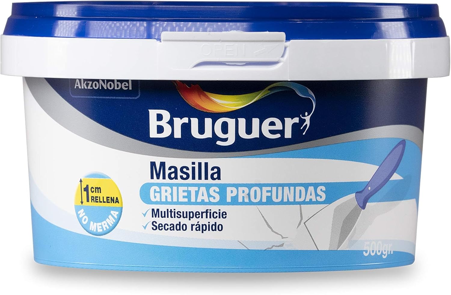 Masilla Grietas Bruguer 500g - Pack de 3