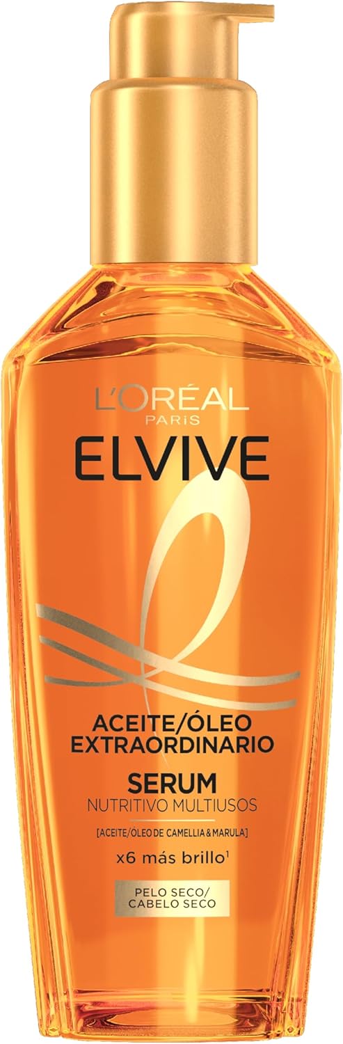 Aceite Extraordinario L'Oréal Elvive para Cabello Seco - 100 ml
