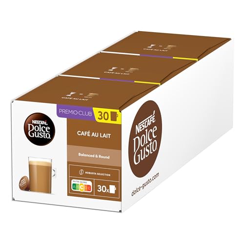 Café con Leche NESCAFÉ Dolce Gusto - 90 Cápsulas