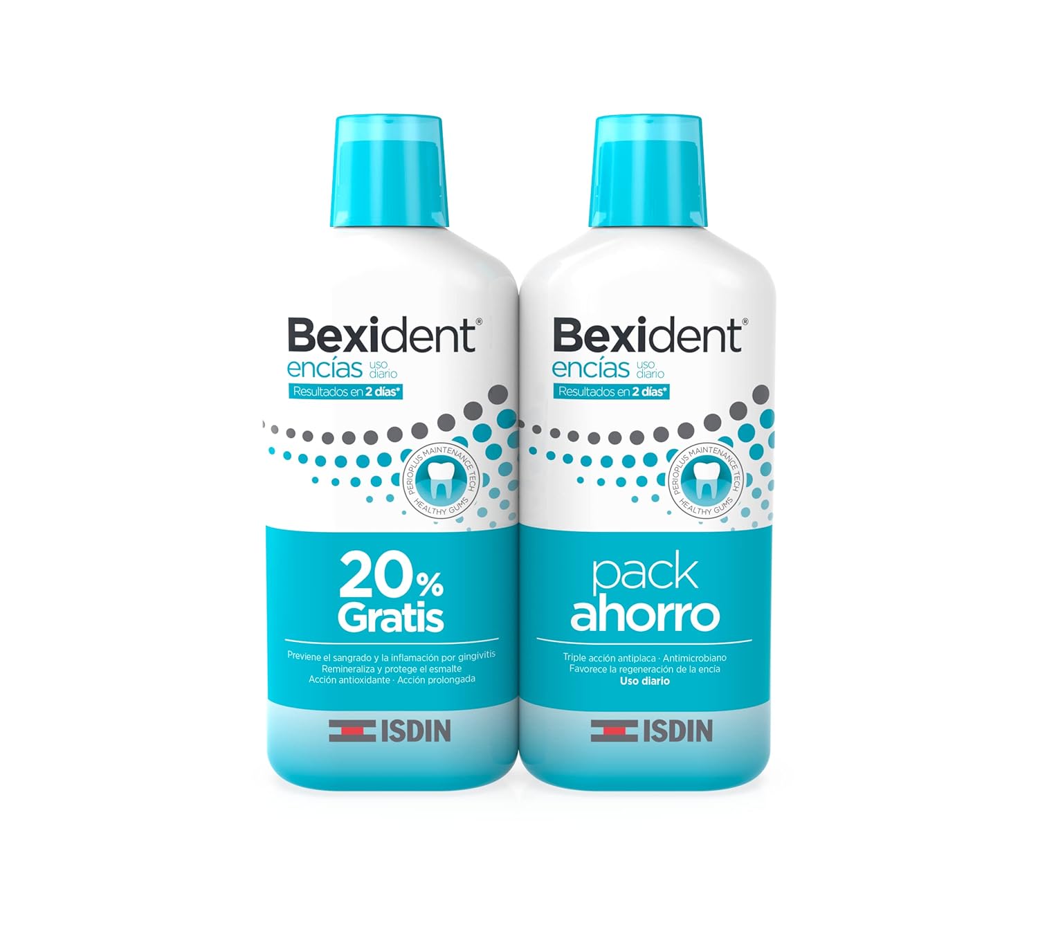 Pack 2 Colutorios ISDIN Bexident Encías 500ml