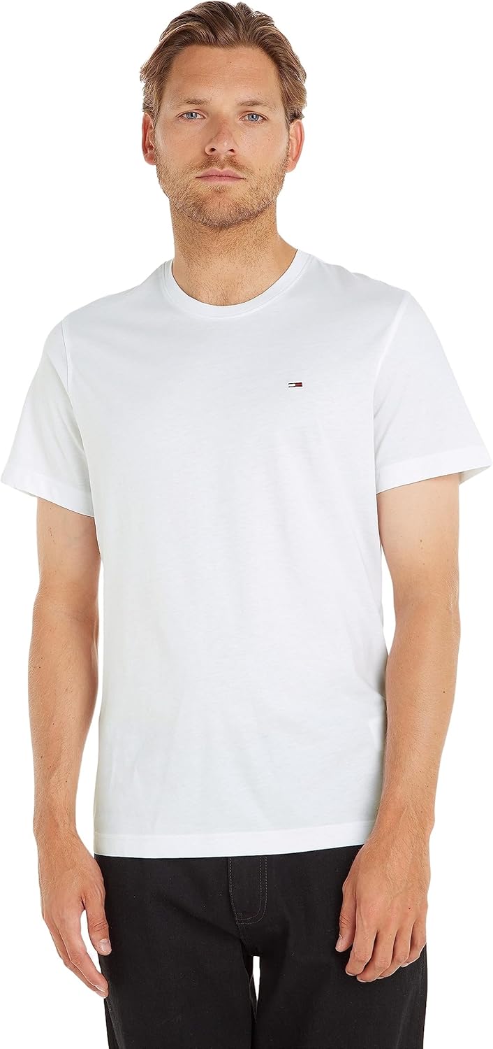Camiseta Slim Fit Tommy Jeans - Blanca