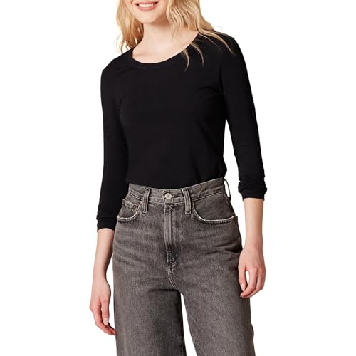 Camiseta Manga Larga Mujer Negra