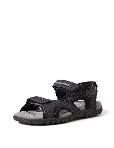 Sandalias Geox Hombre Black/Stone 40 EU