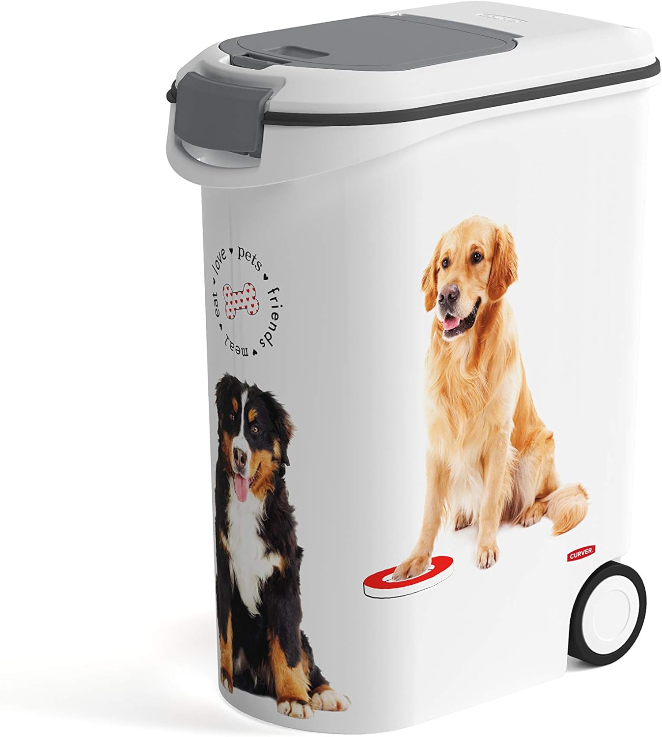 Contenedor para Pienso con Ruedas - 54L