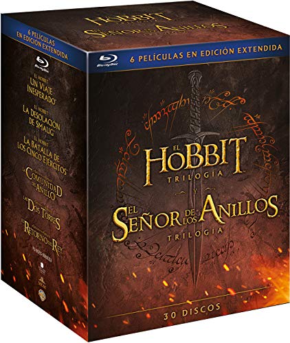 Pack Trilogías El Señor De Los Anillos + El Hobbit Blu-ray