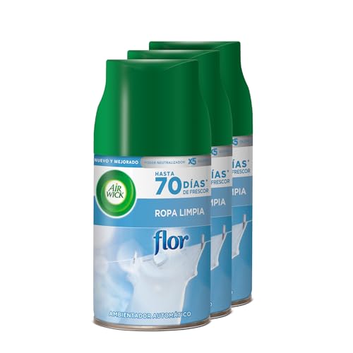 Pack de 3 Recambios Air Wick Freshmatic - Aroma Floral