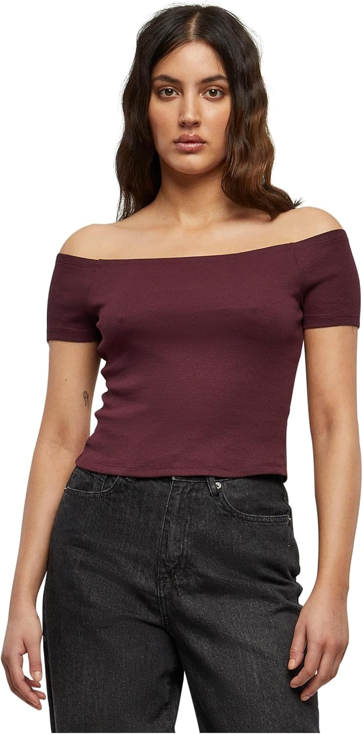 Camiseta Mujer Urban Classics Off-Shoulder