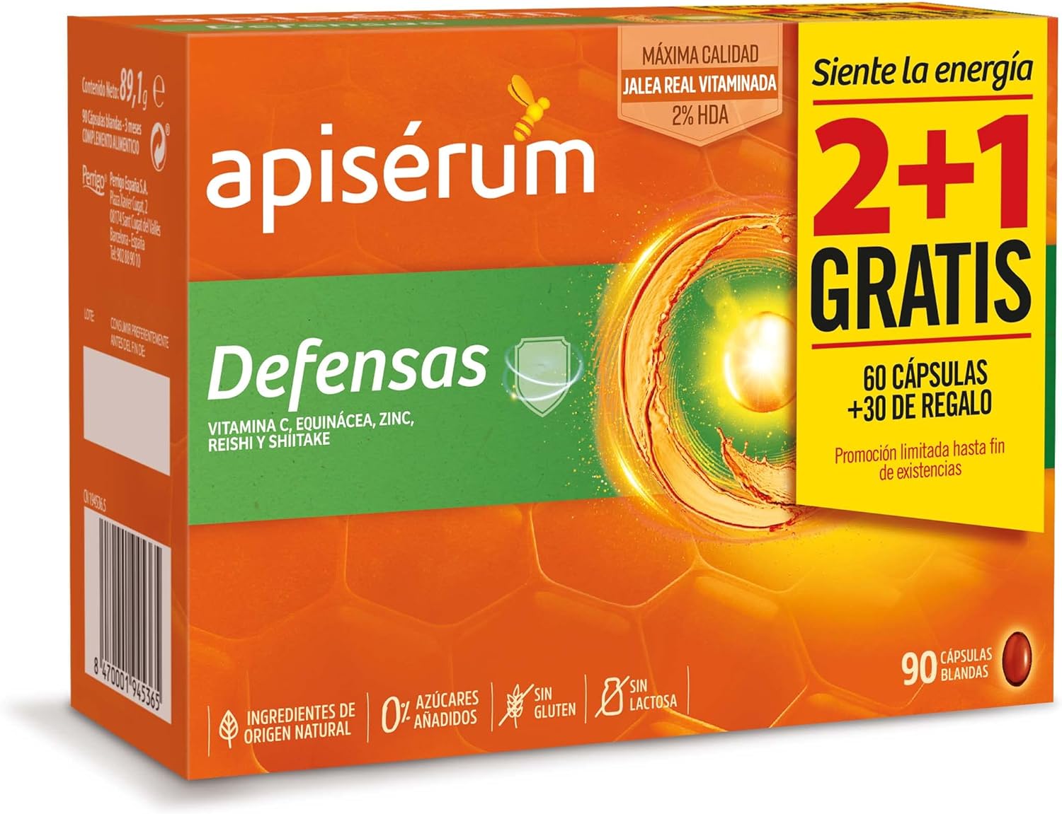 Pack de 3 meses de Defensas APISERUM