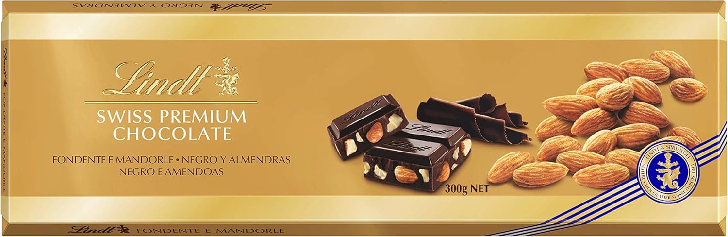 Chocolate Lindt Oro con Almendras - 300g