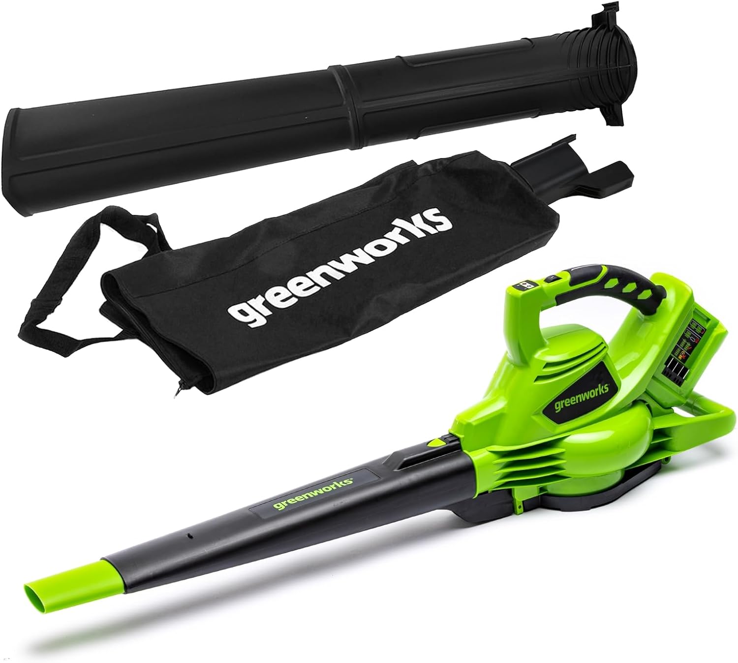 Soplador Aspirador Greenworks 48V
