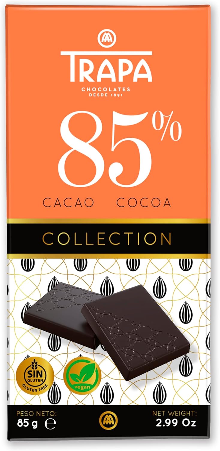 Chocolate Negro 85% Cacao - TRAPA COLLECTION