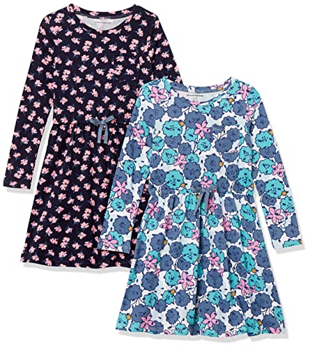Vestido Camiseta Niña Azul