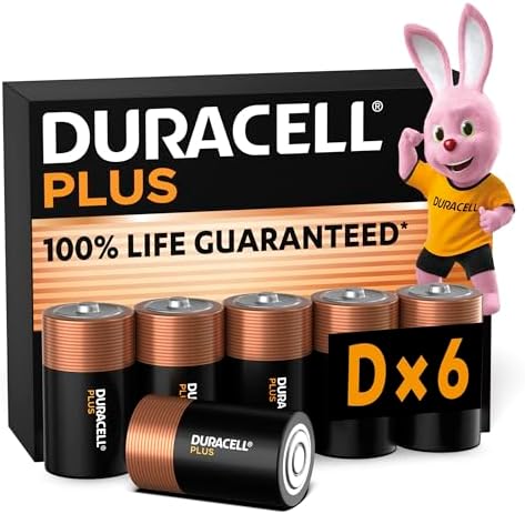 ¡Oferta! Pack 6 Pilas Duracell Plus D Alcalinas
