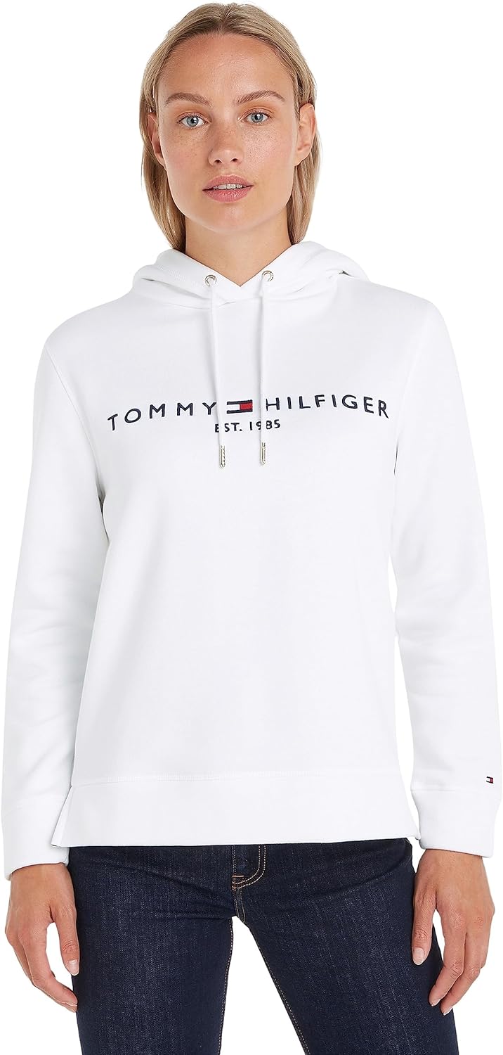 Sudadera Heritage Tommy Hilfiger para Mujer - Blanco, XL