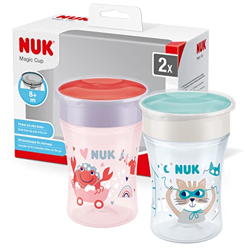 Pack 2 Vasos NUK Magic Cup 230ml