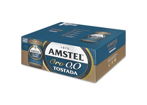 Pack de 24 Latas de Amstel Oro 0.0