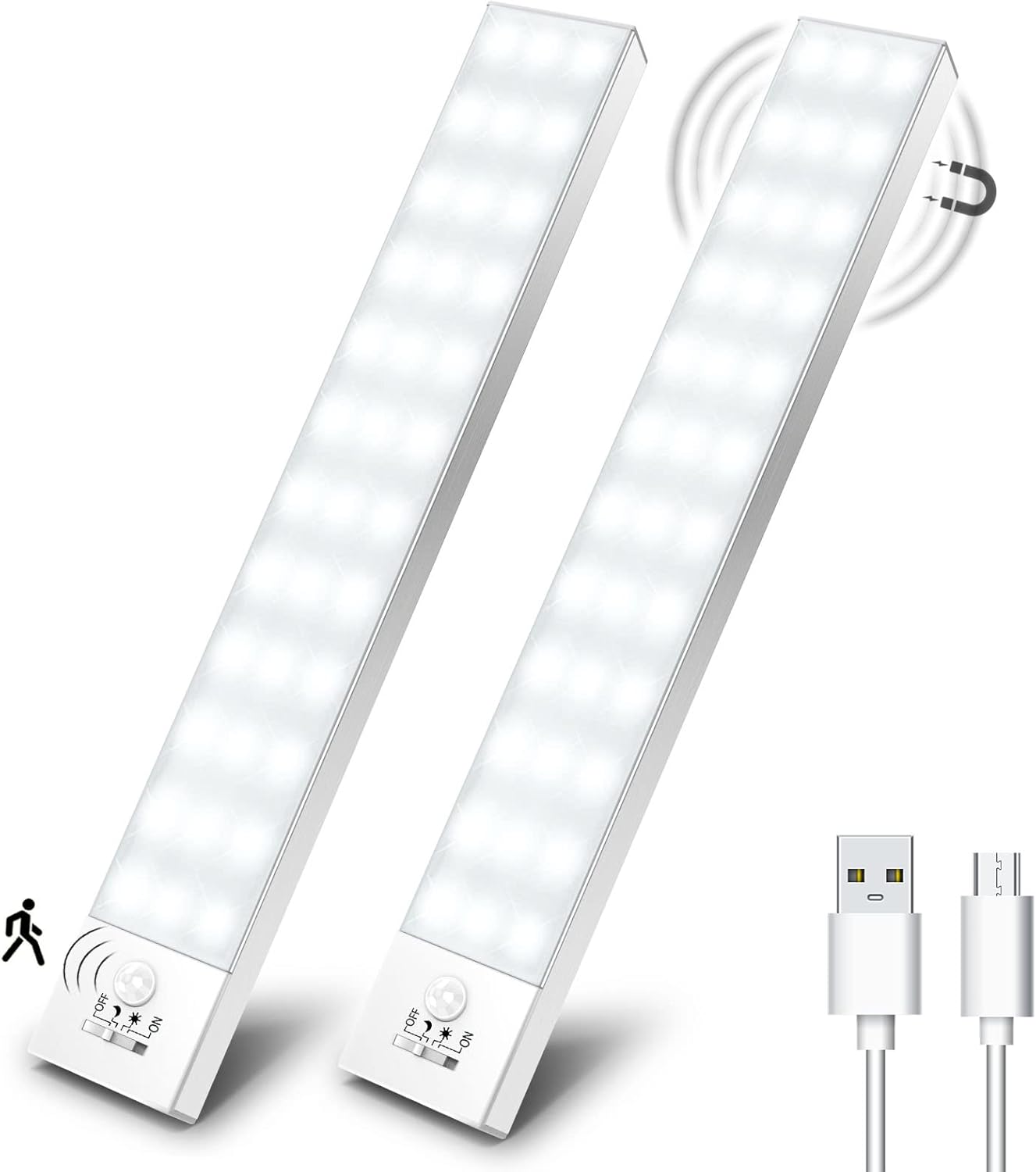 Luces LED Magnéticas OUILA - Pack de 2