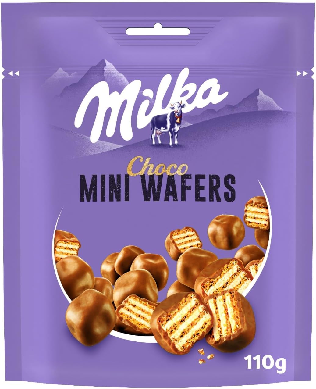 Milka Mini Wafers con Chocolate