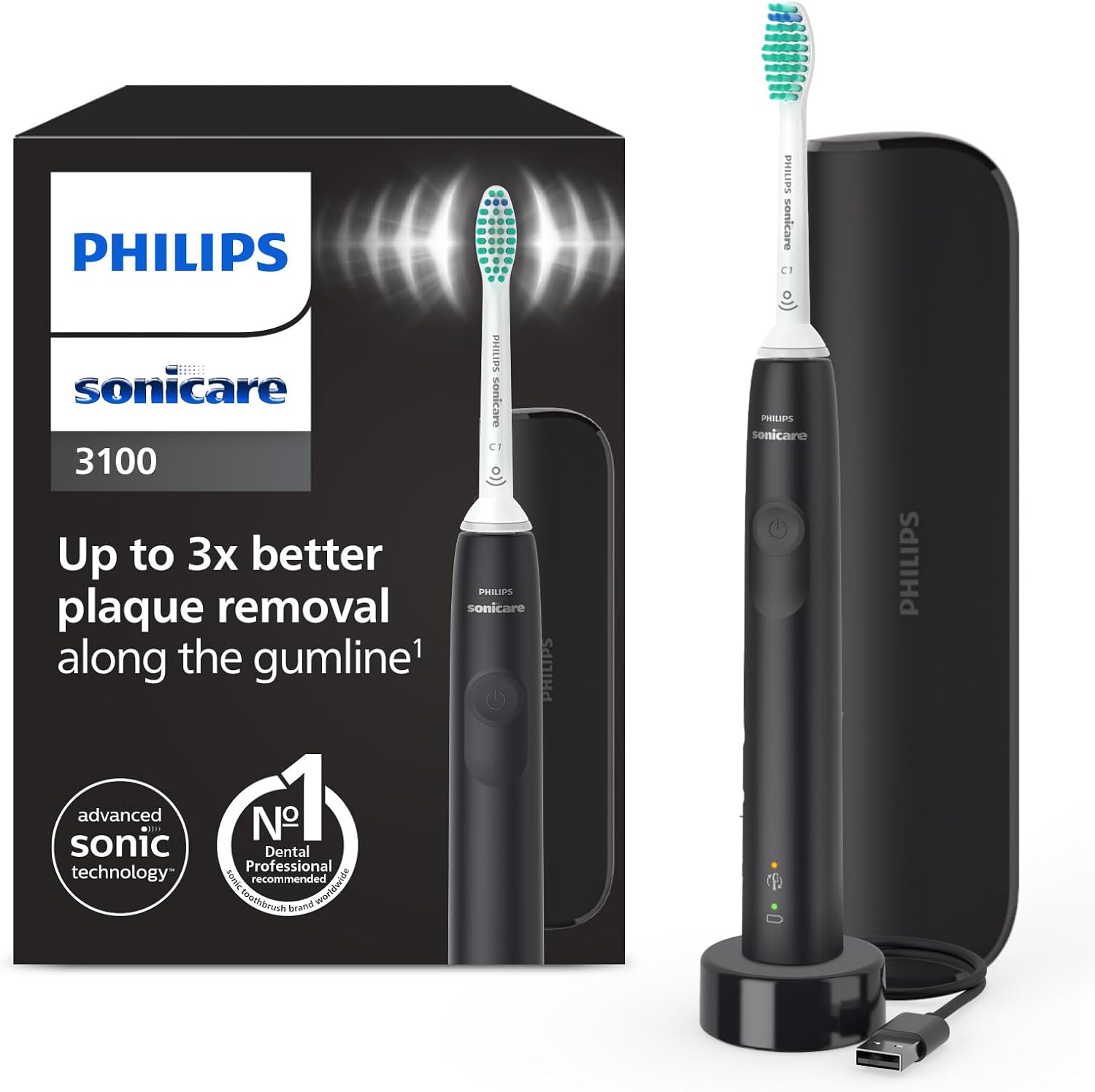 Cepillo dental eléctrico Philips Sonicare 3100