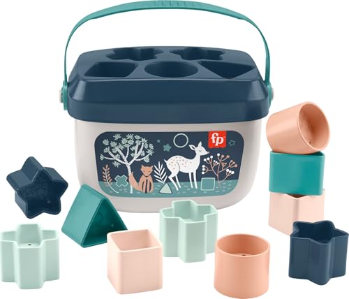 Fisher-Price Cubo Bloques Bebé 10 Piezas