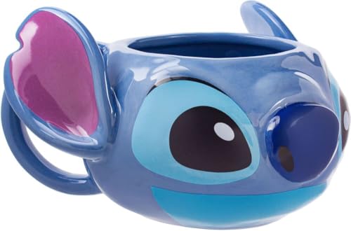 Taza Cerámica Disney Stitch 450ml