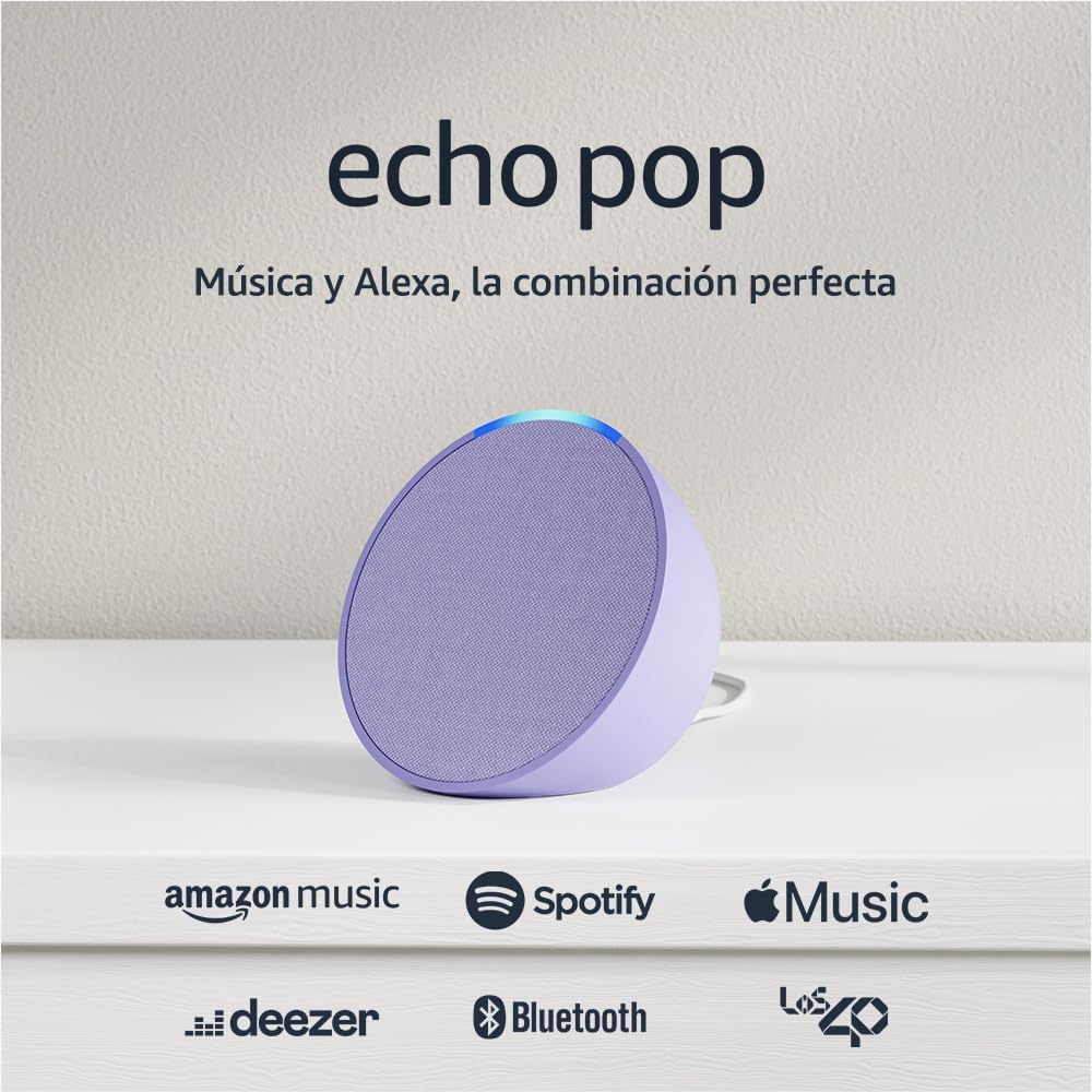 Echo Pop - Altavoz Bluetooth con Alexa