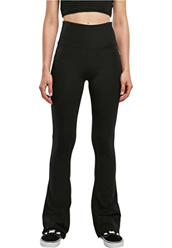 Leggings Bootcut Mujer Negro