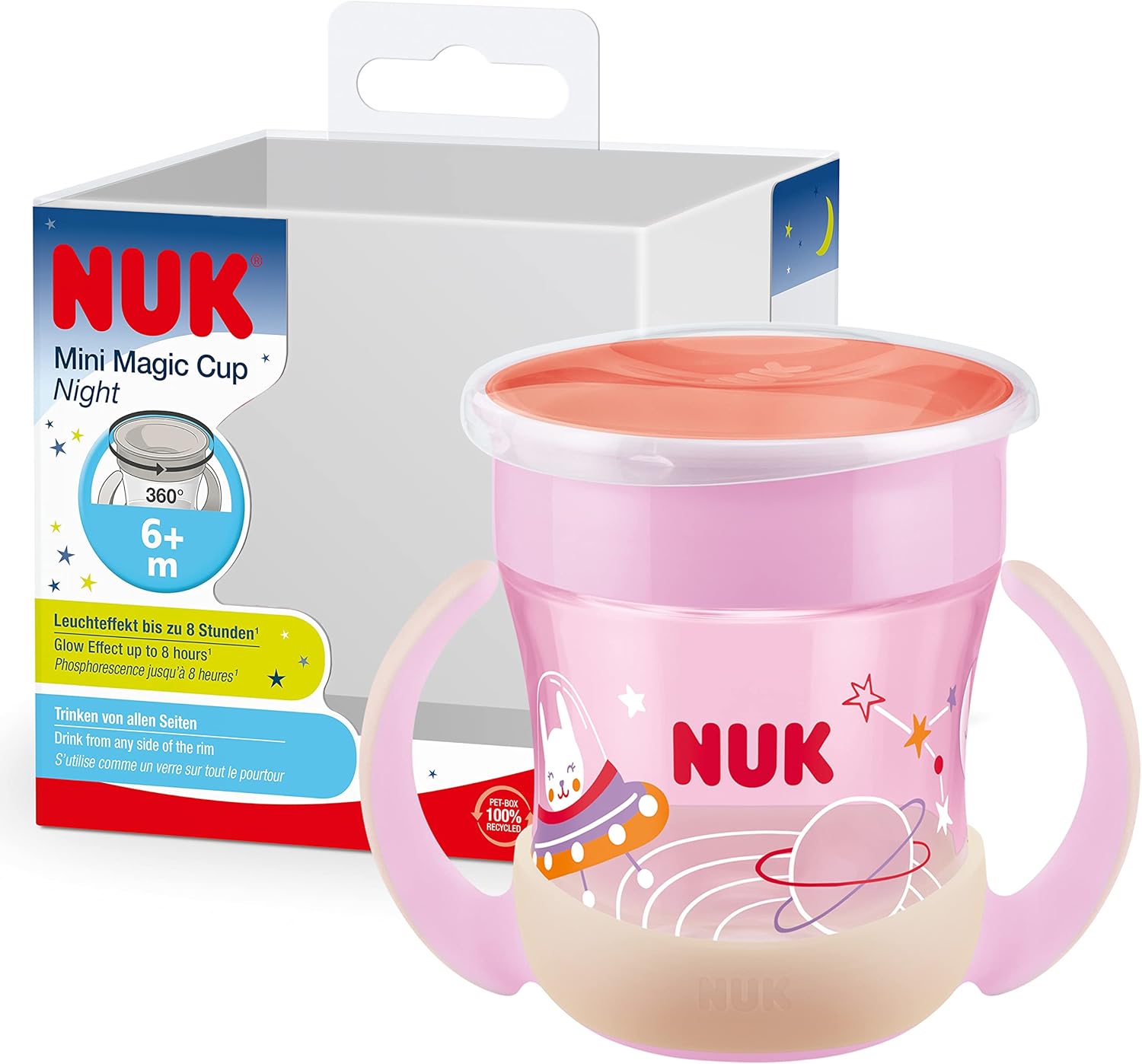 Taza NUK Mini Magic Cup Rosa