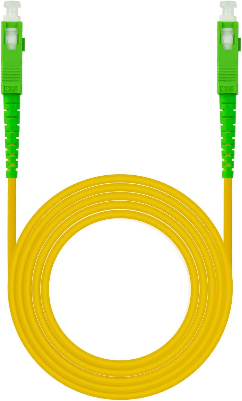 Cable de Fibra Óptica SC/APC 20 m
