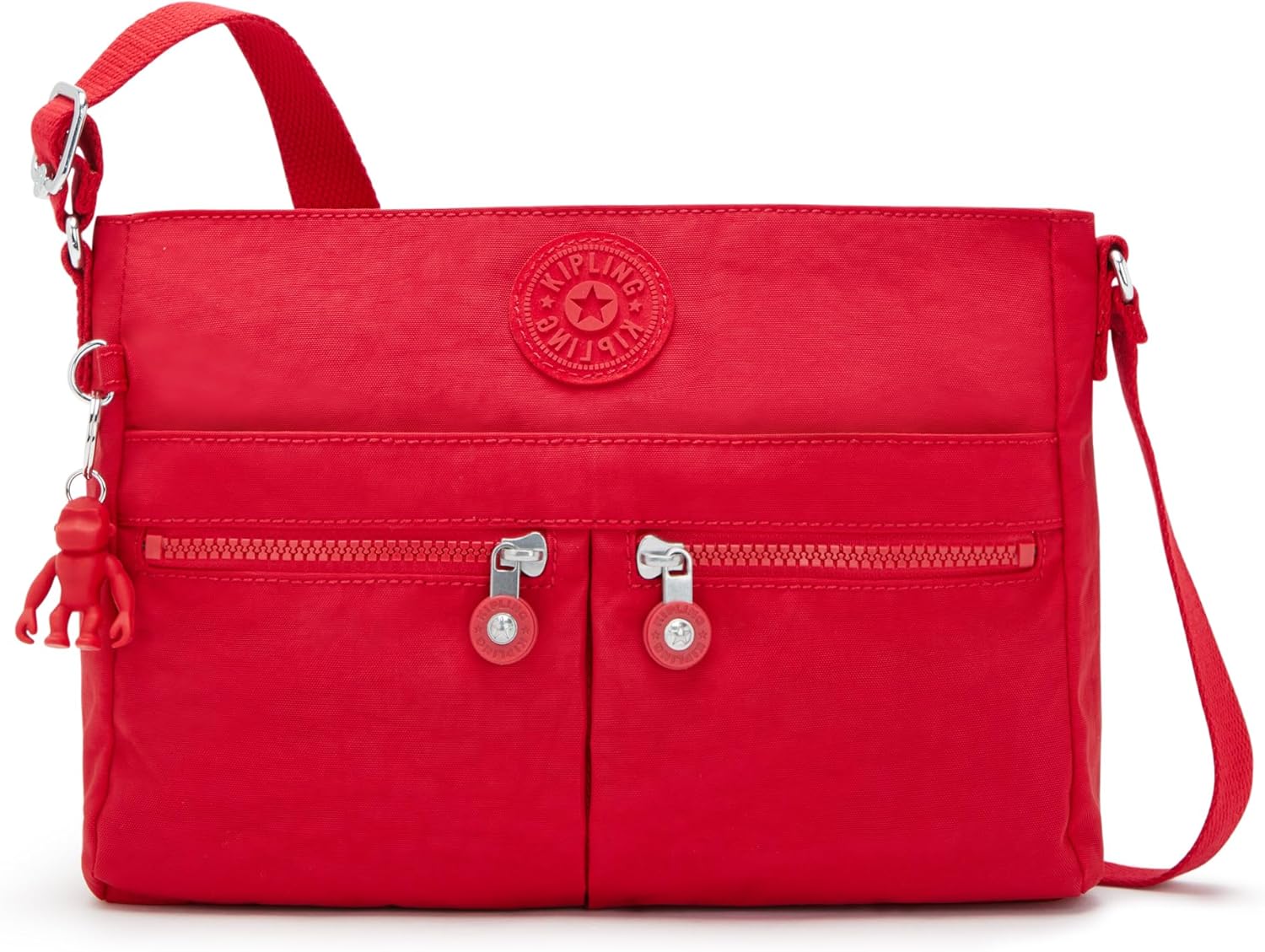 Bandolera Kipling New Angie - Rojo