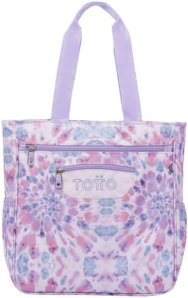 Mochila Escolar TOTTO Cutara - Rosa Tye Dye