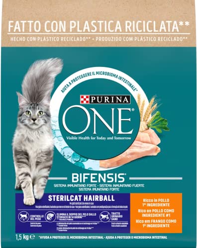 Pack de 6 bolsas de Purina ONE Bifensis para gatos
