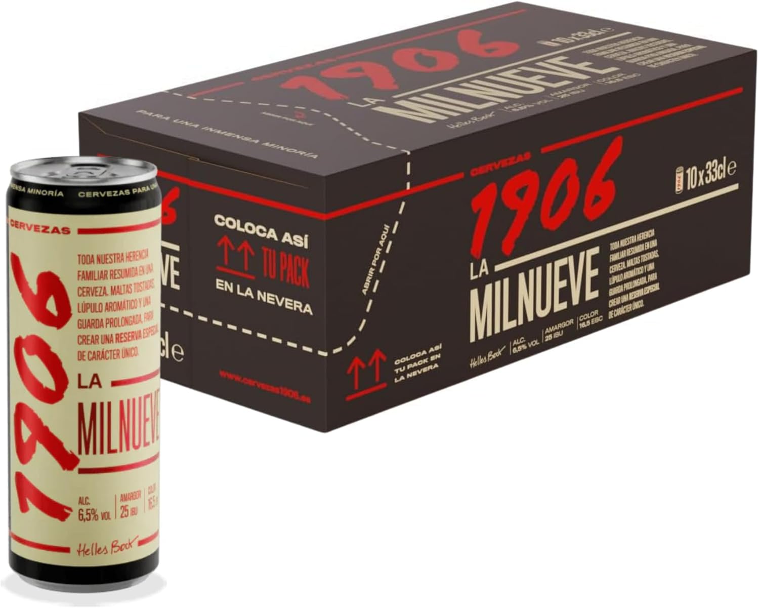 Pack de 20 Cerveza 1906 Reserva Especial - 33cl