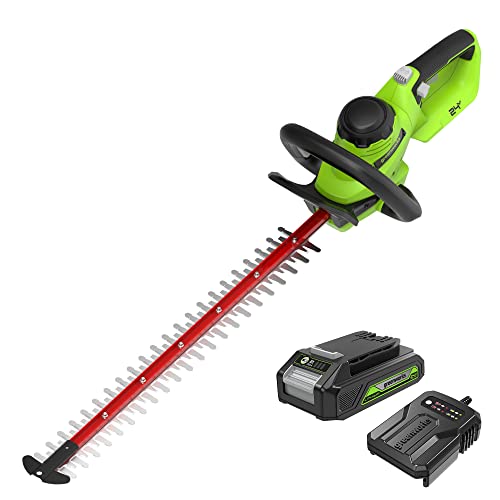 Cortasetos Greenworks 24V 61cm