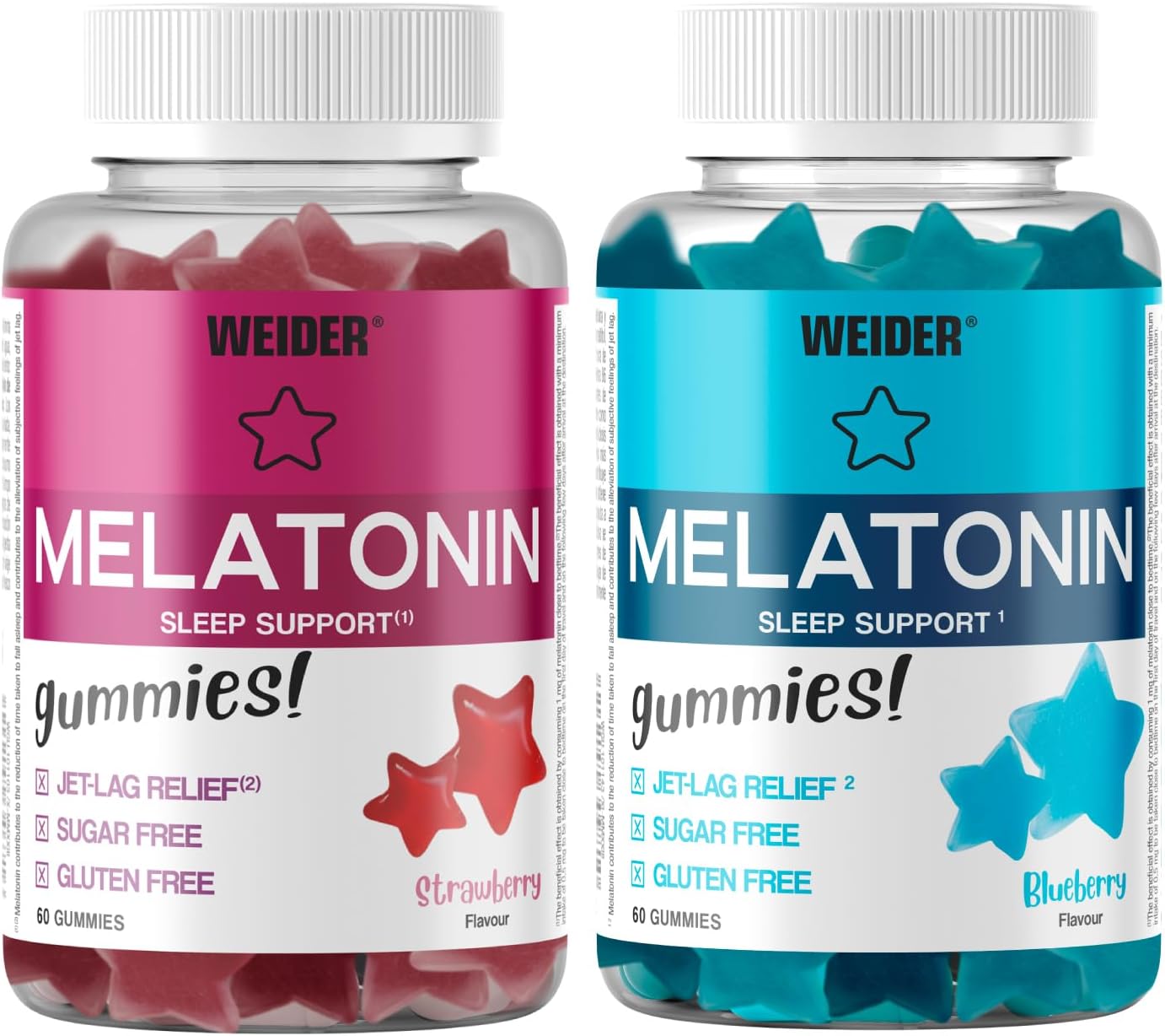 Gominolas de Melatonina Weider - Pack Doble