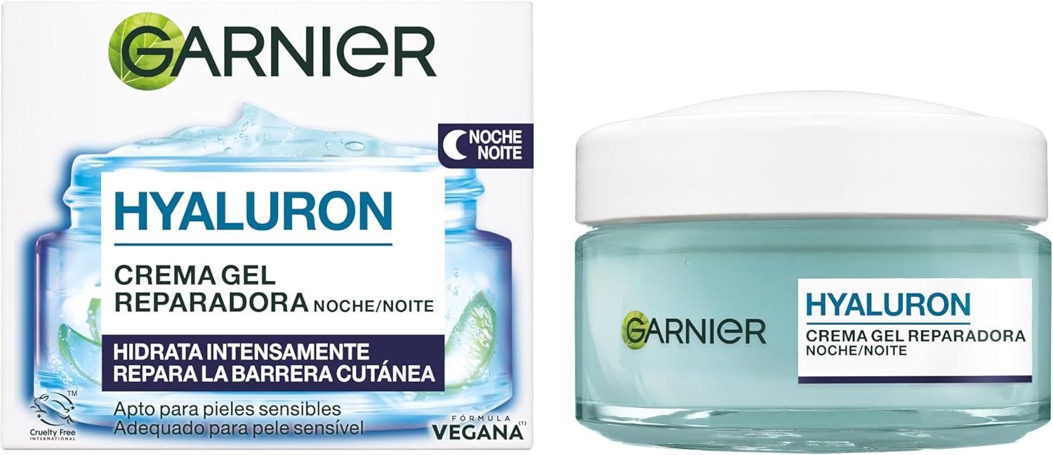 Pack de 2 Crema Noche Garnier Hyaluron 50ml