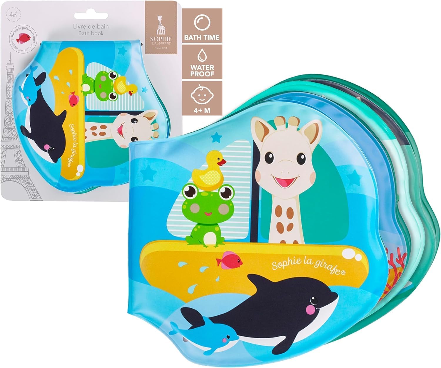 Libro de Baño Sophie la Girafe