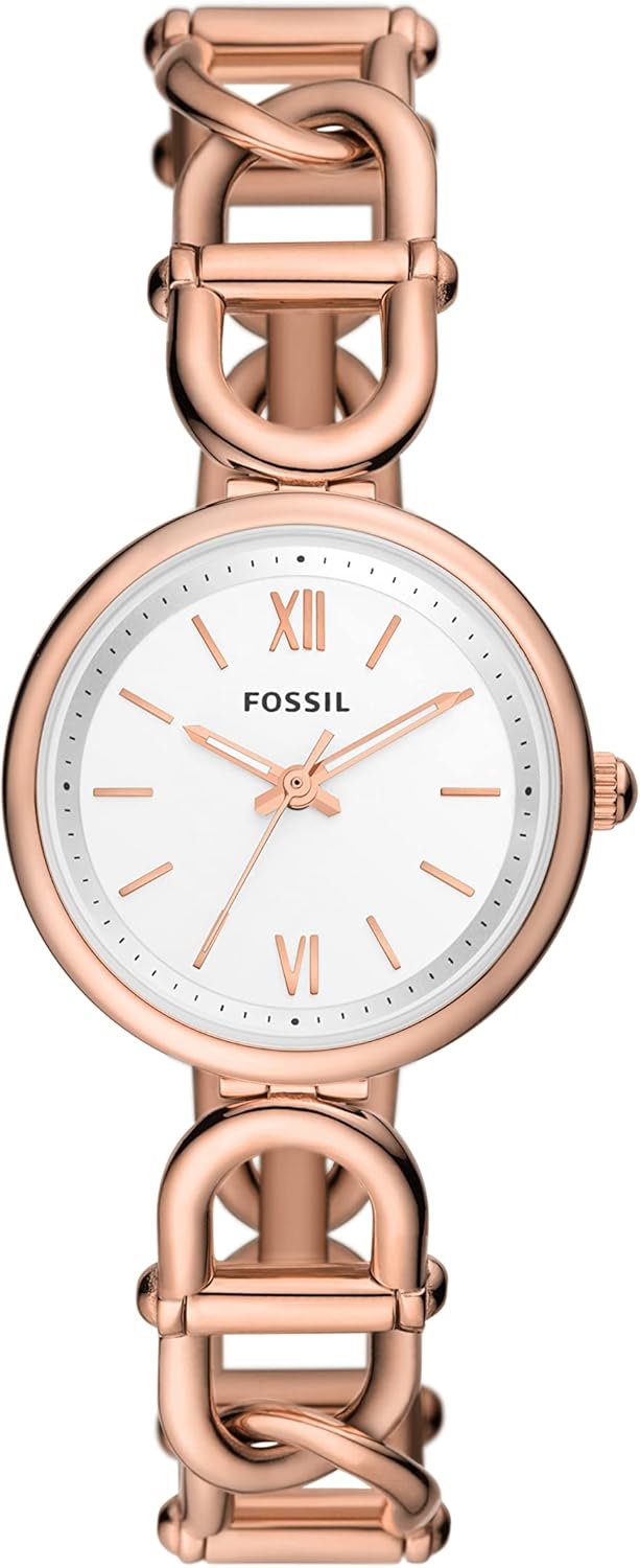 Reloj Fossil Carlie para Mujer - Oro Rosa