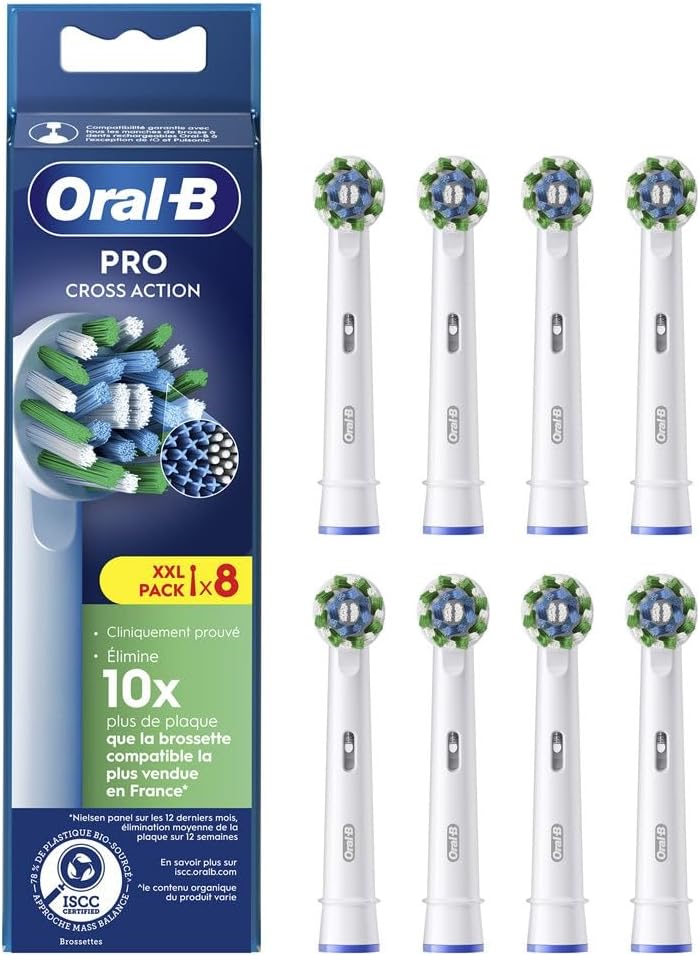 Pack de 8 Cepillos Oral-B Pro Cross Action