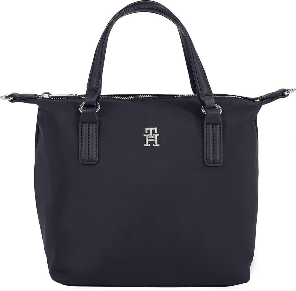 Bolso Tommy Hilfiger Poppy Th Small Tote - Azul