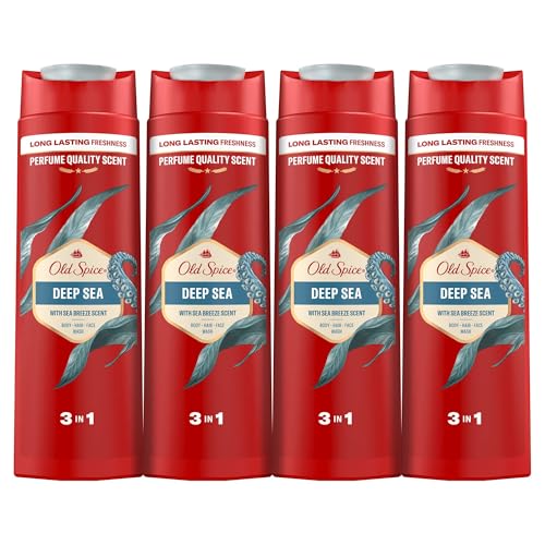 Old Spice Gel 3 en 1 - 4 Unidades